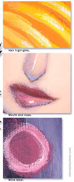 a closer look at a painting, kaufman, art