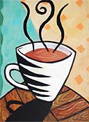 kaffe,tee,kunst,malerei