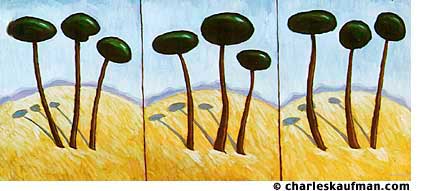 tree art,landscape painting