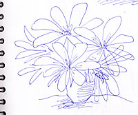 Art and Paintings by Charles Kaufman-"Cactus on a Table"