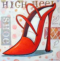 High Heel Shoe,kaufman,art