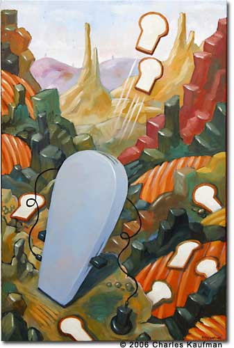 Charles Kaufman's ART --- Toaster Painting