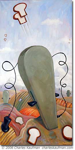 Charles Kaufman's ART --- Toaster Painting