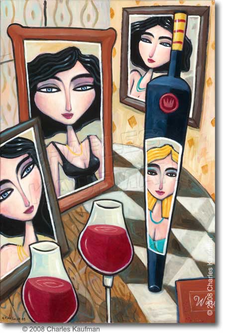 Charles Kaufman, painting, malerei