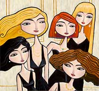 kaufman,art,women,figurative