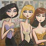 painting, art, kaufman, women
