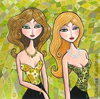 Blonde,green,Charles,Kaufman