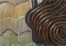 Paintings of Women - Charles Kaufman, charles kaufman, painting, art,woman,figurative,brush strokes,dinner