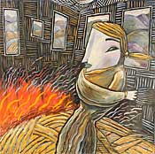 charles kaufman, painting, fine art,woman,frau,malerie,bilder