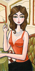 charles kaufman, painting, fine art,woman,frau,malerie,bilder