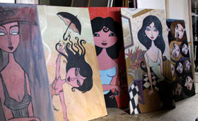Paintings of Women - Charles Kaufman