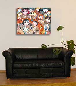 Gicl&eacute;e,Prints,Canvas,Charles Kaufman