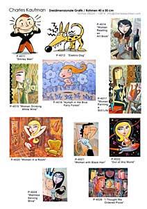 Charles Kaufman Katalog: 3D Art Constructions and large format, limited-edition Gicl&eacute;e-prints on canvas