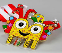 Charles Kaufman Designed Medallion for the city of Braunschweig, with the oldest Karneval Fasching organization in Germany