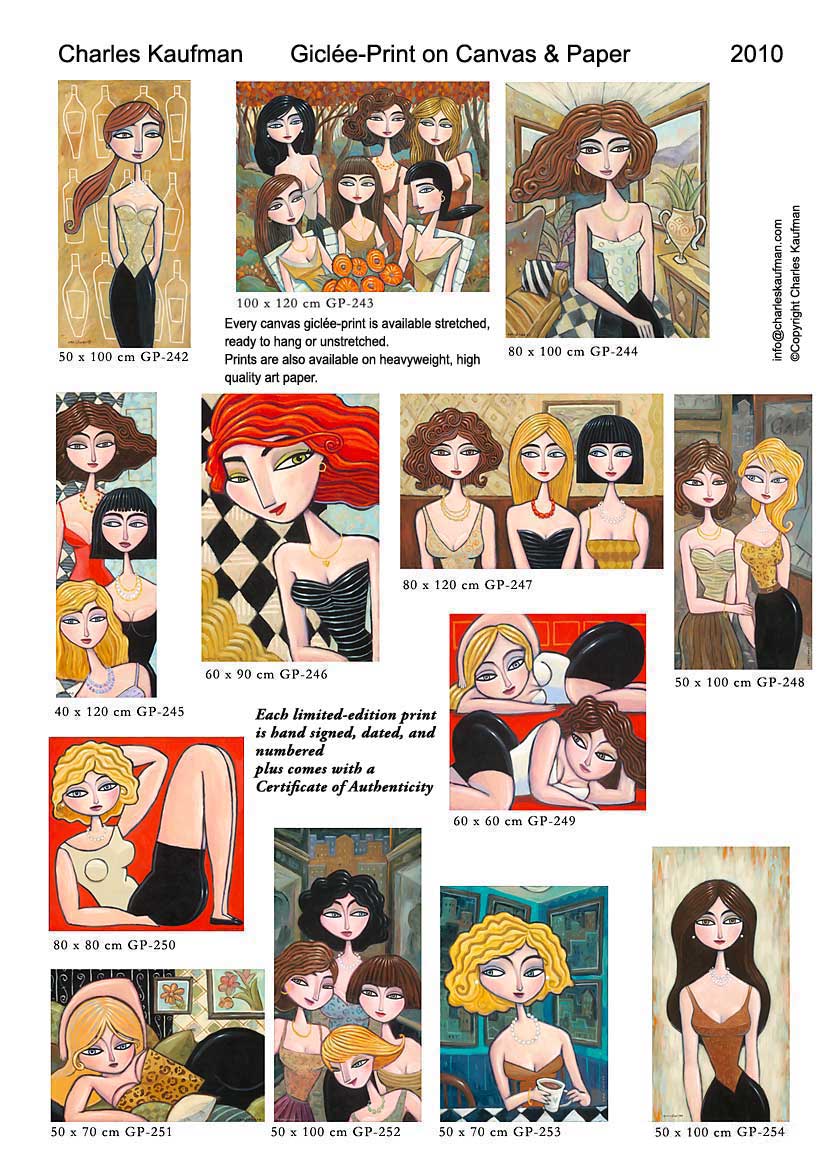 Charles Kaufman Catalog: 3D Art Constructions and Gicl&eacute;e Prints