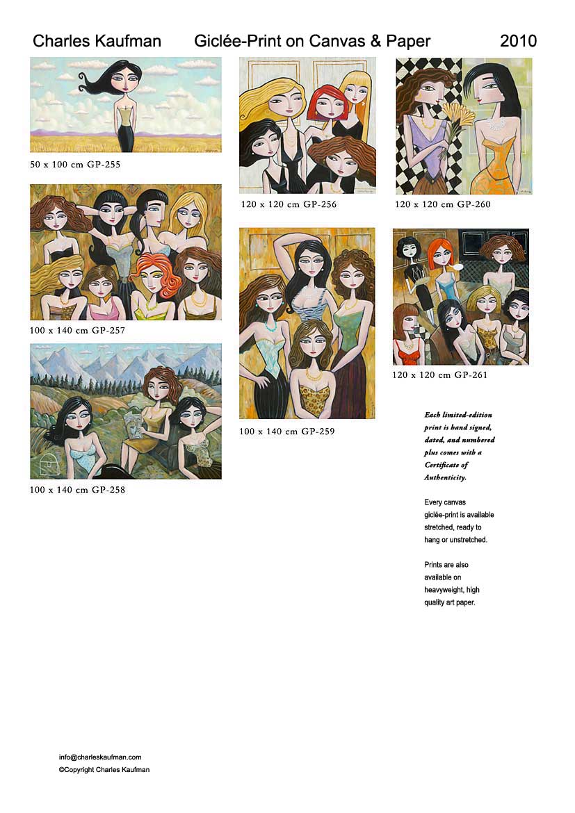 Charles Kaufman Catalog: 3D Art Constructions and Gicl&eacute;e Prints
