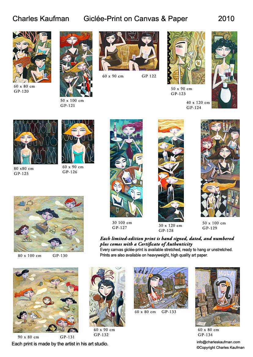 Charles Kaufman Catalog: 3D Art Constructions and Gicl&eacute;e Prints