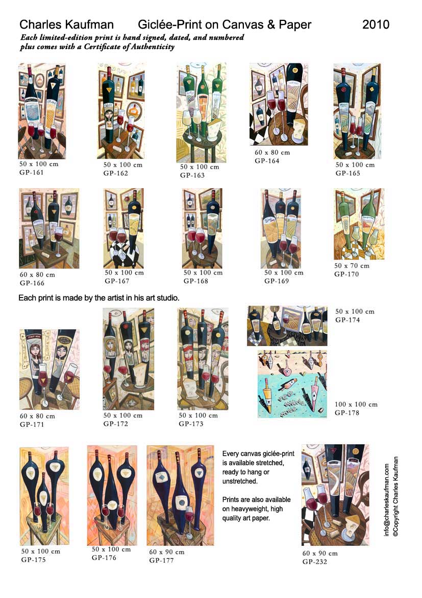 Charles Kaufman Catalog: 3D Art Constructions and Gicl&eacute;e Prints