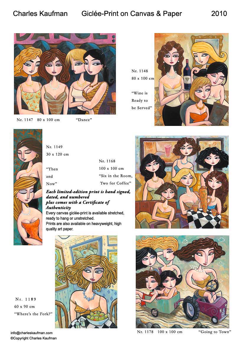 Charles Kaufman Catalog: 3D Art Constructions and Gicl&eacute;e Prints