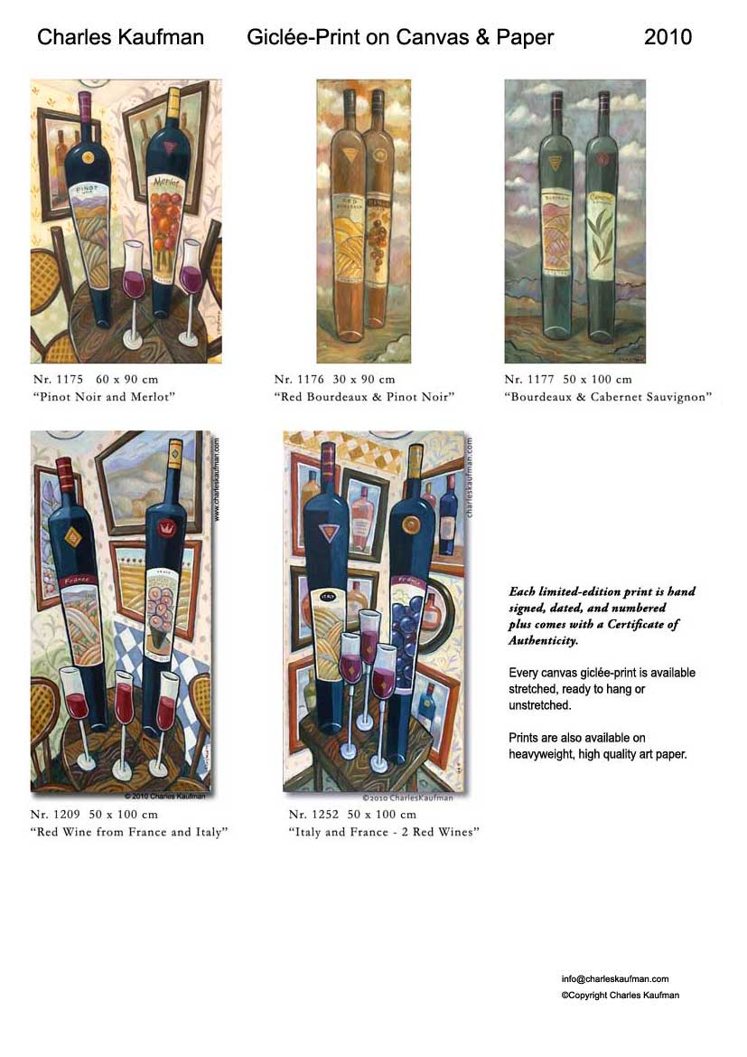 Charles Kaufman Catalog: 3D Art Constructions and Gicl&eacute;e Prints