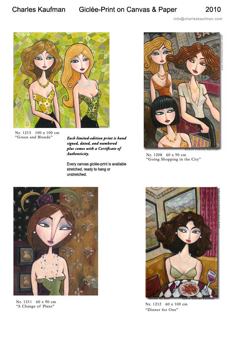 Charles Kaufman Catalog: 3D Art Constructions and Gicl&eacute;e Prints