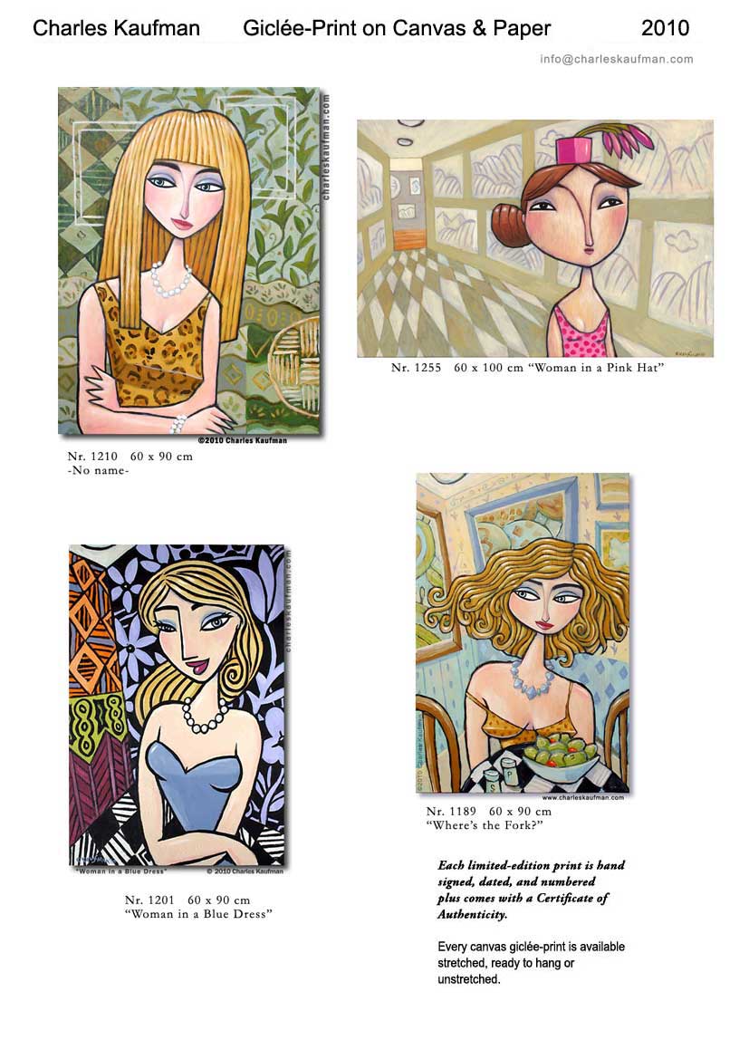Charles Kaufman Catalog: 3D Art Constructions and Gicl&eacute;e Prints