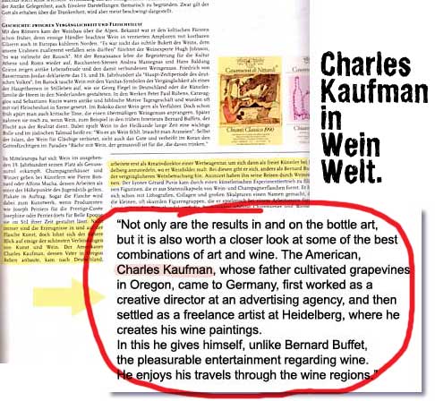 charles kaufman, weinwelt,painting,magazine,wine,art