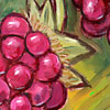 Art and Paintings by Charles Kaufman- Note the brushstrokes and blending of the paints in these close-up, detail views.