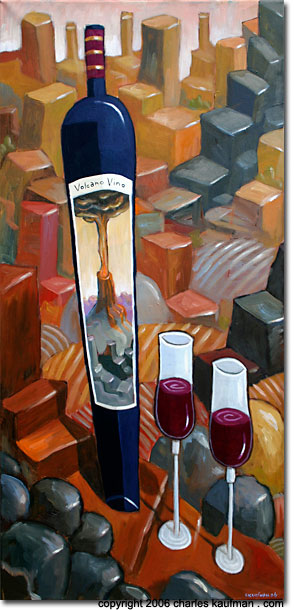 Charles Kaufman Wine Art