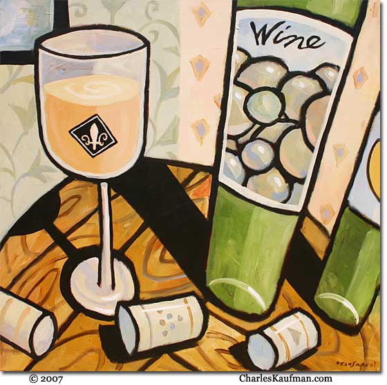 Charles Kaufman Wine Art