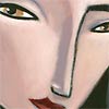 Art and Paintings by Charles Kaufman-"Four Women in a Restaurant"